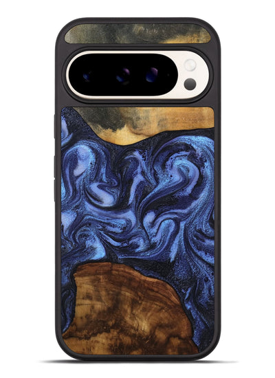 Pixel 9 Pro XL Wood Phone Case - Marvel (Blue, 801993)