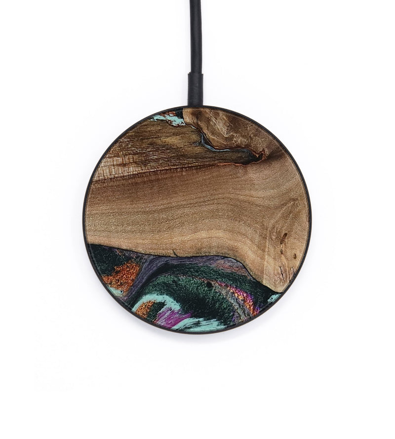 Circle Wood Wireless Charger - Giana (Green, 801994)