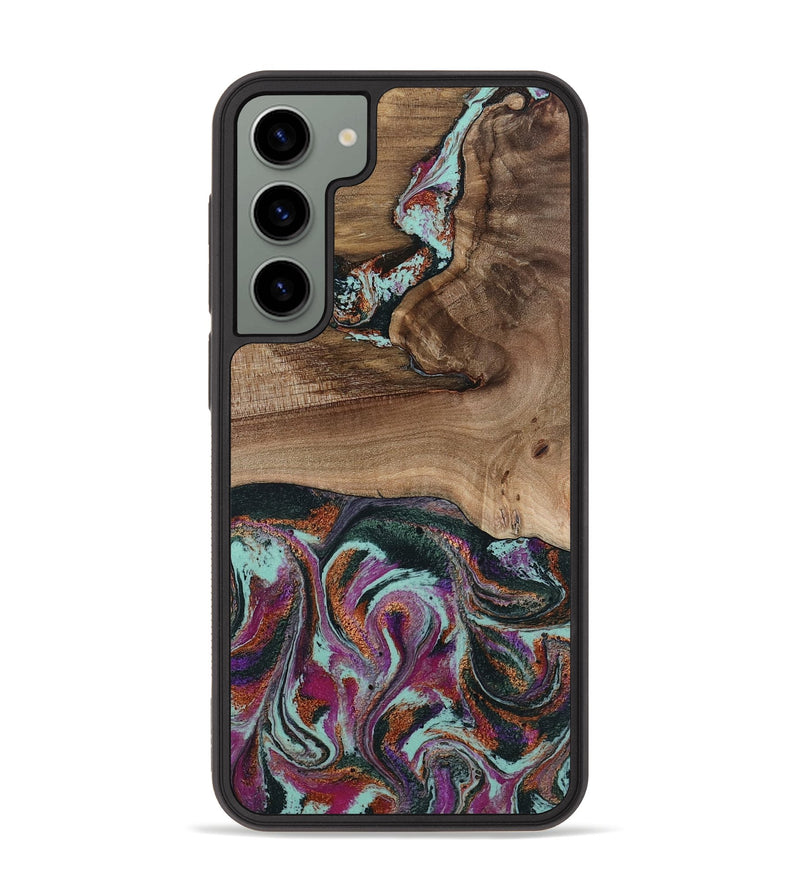 Galaxy S23 Plus Wood Phone Case - Giana (Green, 801994)
