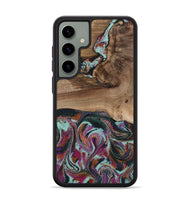Galaxy S24 Plus Wood Phone Case - Giana (Green, 801994)