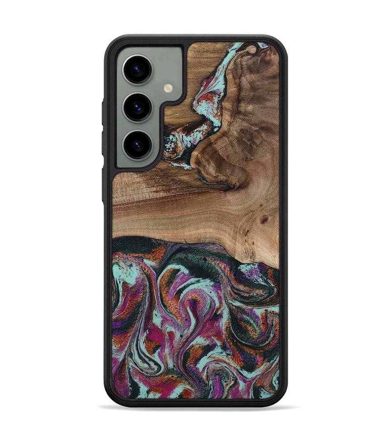 Galaxy S24 Plus Wood Phone Case - Giana (Green, 801994)