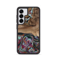 Galaxy S25 Wood Phone Case - Giana (Green, 801994)