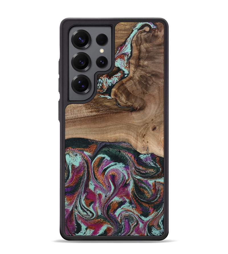 Galaxy S25 Ultra Wood Phone Case - Giana (Green, 801994)