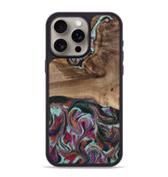 iPhone 15 Pro Max Wood Phone Case - Giana (Green, 801994)