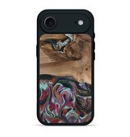 iPhone 17 Air Wood Phone Case - Giana (Green, 801994)