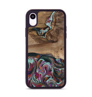iPhone Xr Wood Phone Case - Giana (Green, 801994)