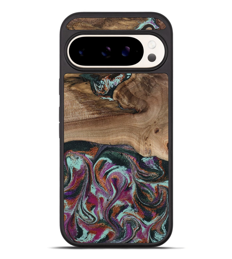 Pixel 10 Pro XL Wood Phone Case - Giana (Green, 801994)