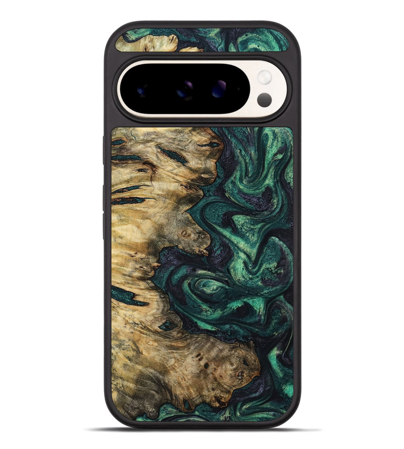 Pixel 9 Pro XL Wood Phone Case - Archie (Green, 801995)