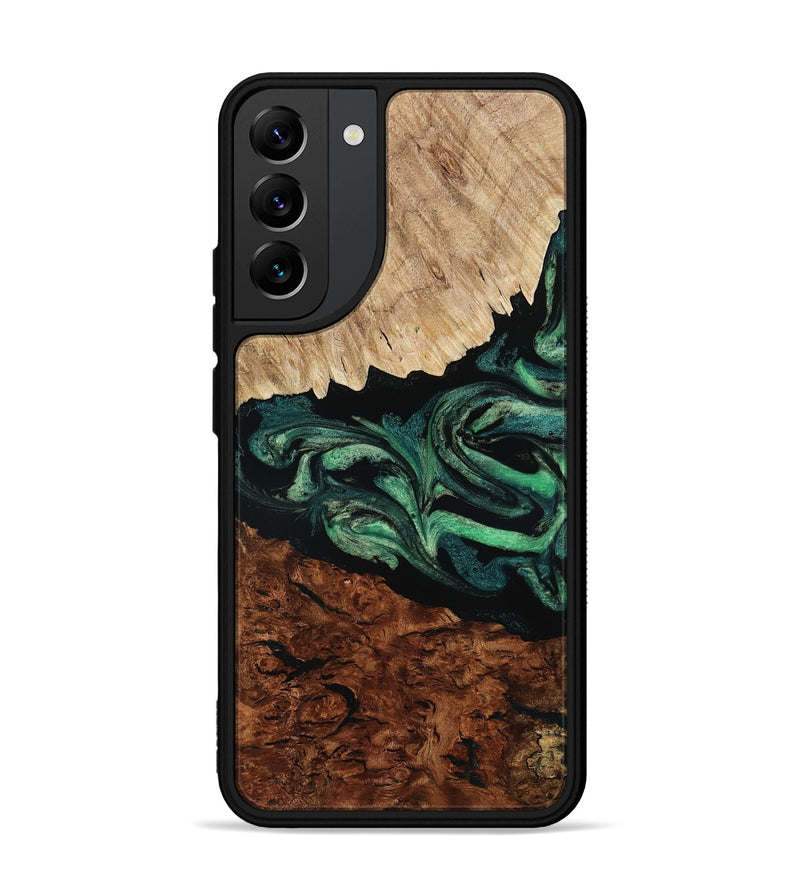 Galaxy S22 Plus Wood Phone Case - Twila (Green, 801997)