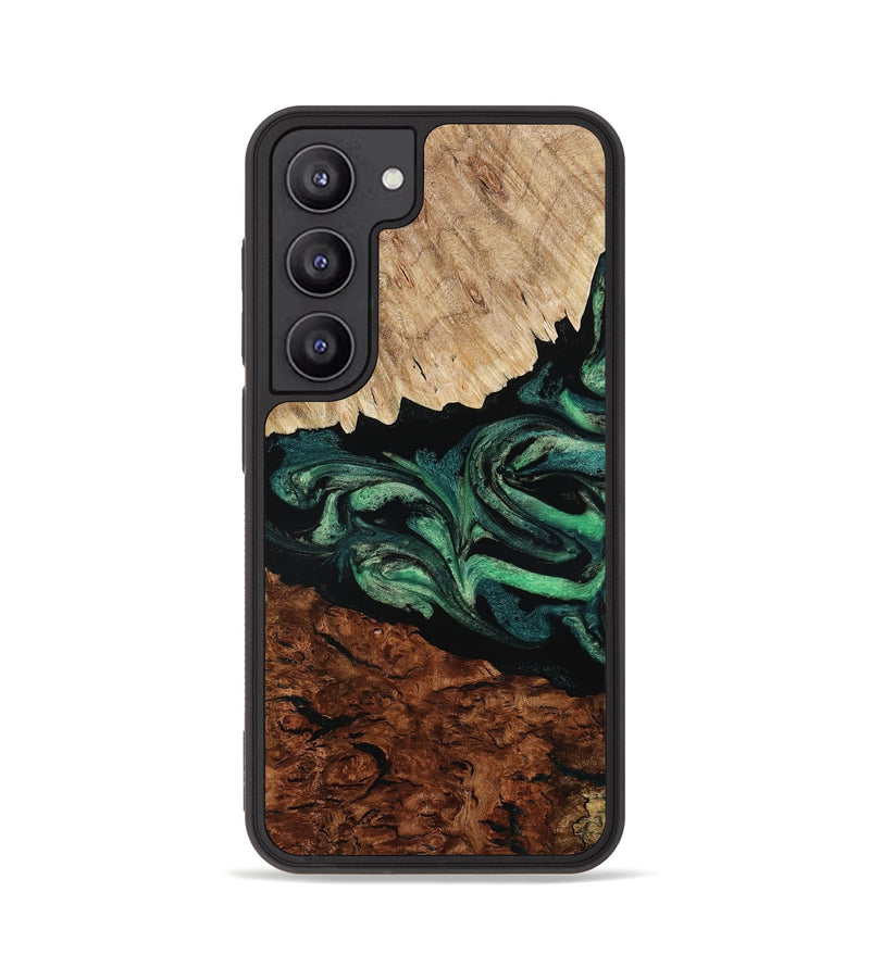 Galaxy S23 Wood Phone Case - Twila (Green, 801997)