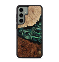 Galaxy S24 Plus Wood Phone Case - Twila (Green, 801997)