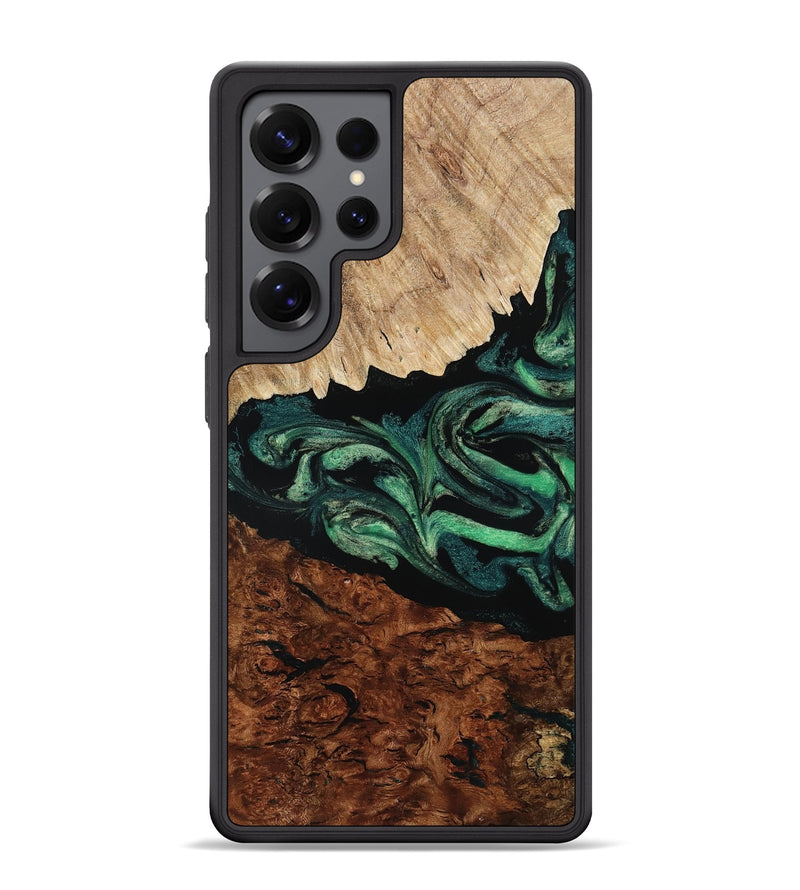 Galaxy S25 Ultra Wood Phone Case - Twila (Green, 801997)