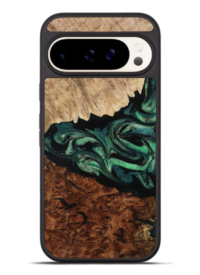 Pixel 9 Pro XL Wood Phone Case - Twila (Green, 801997)