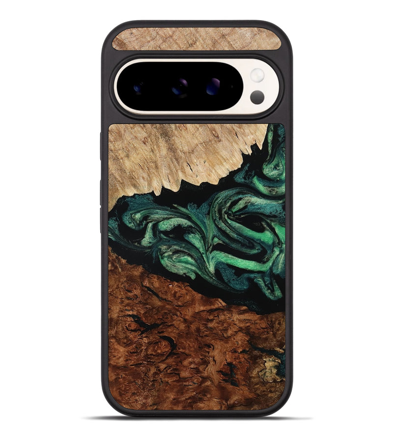 Pixel 9 Pro XL Wood Phone Case - Twila (Green, 801997)