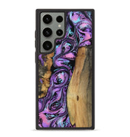 Galaxy S23 Ultra Wood Phone Case - Keily (Purple, 801998)
