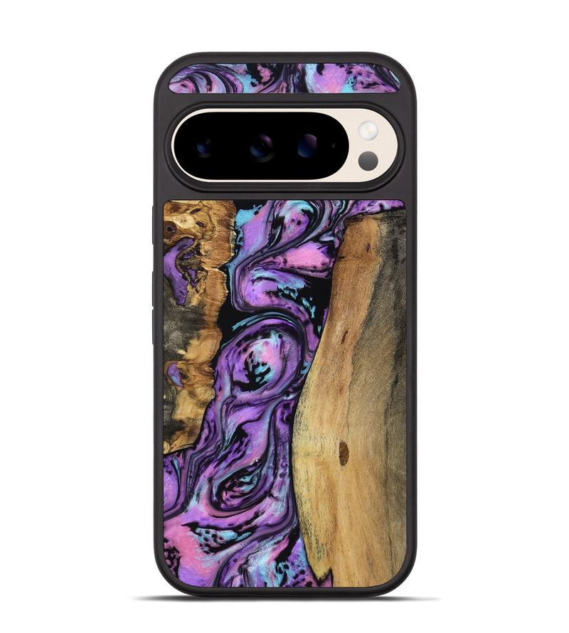 Pixel 10 Wood Phone Case - Keily (Purple, 801998)