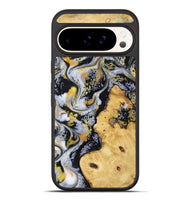 Pixel 10 Pro XL Wood Phone Case - Vincent (Black & White, 802001)