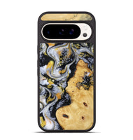 Pixel 9 Wood Phone Case - Vincent (Black & White, 802001)