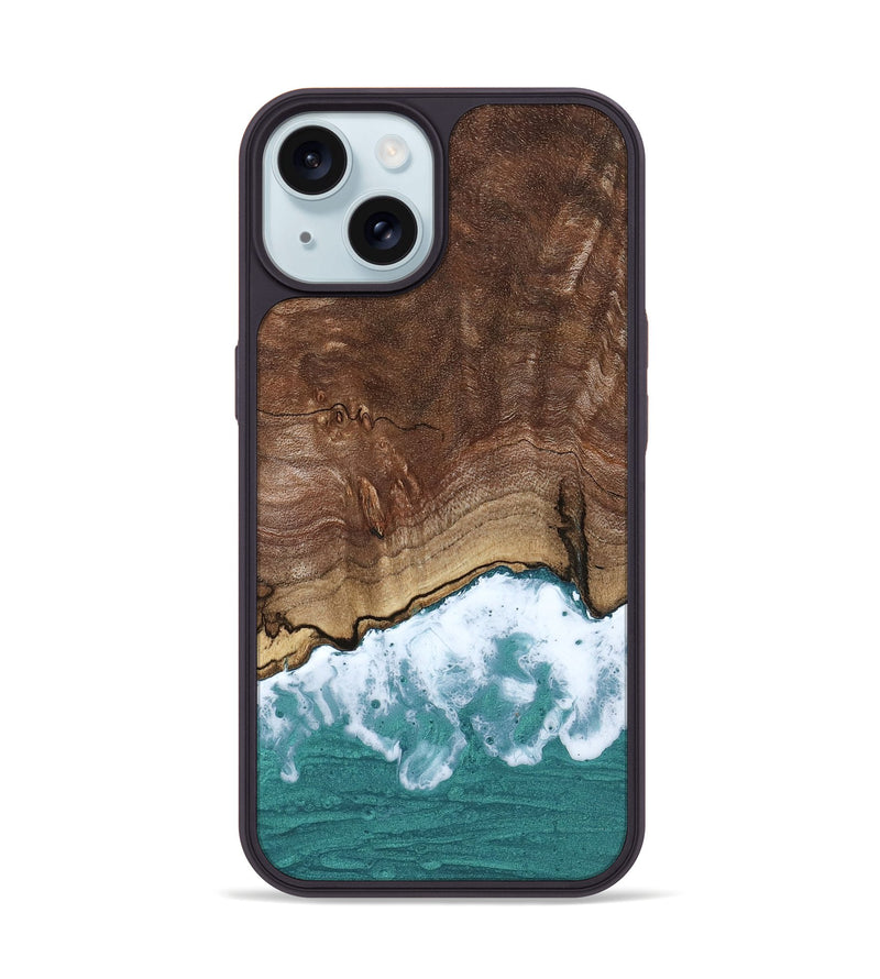 iPhone 15 Wood Phone Case - Misael (Coastal, 802003)