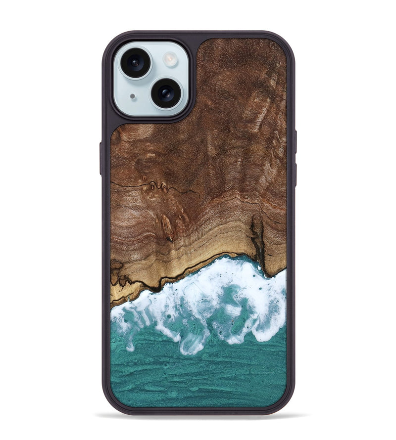 iPhone 15 Plus Wood Phone Case - Misael (Coastal, 802003)