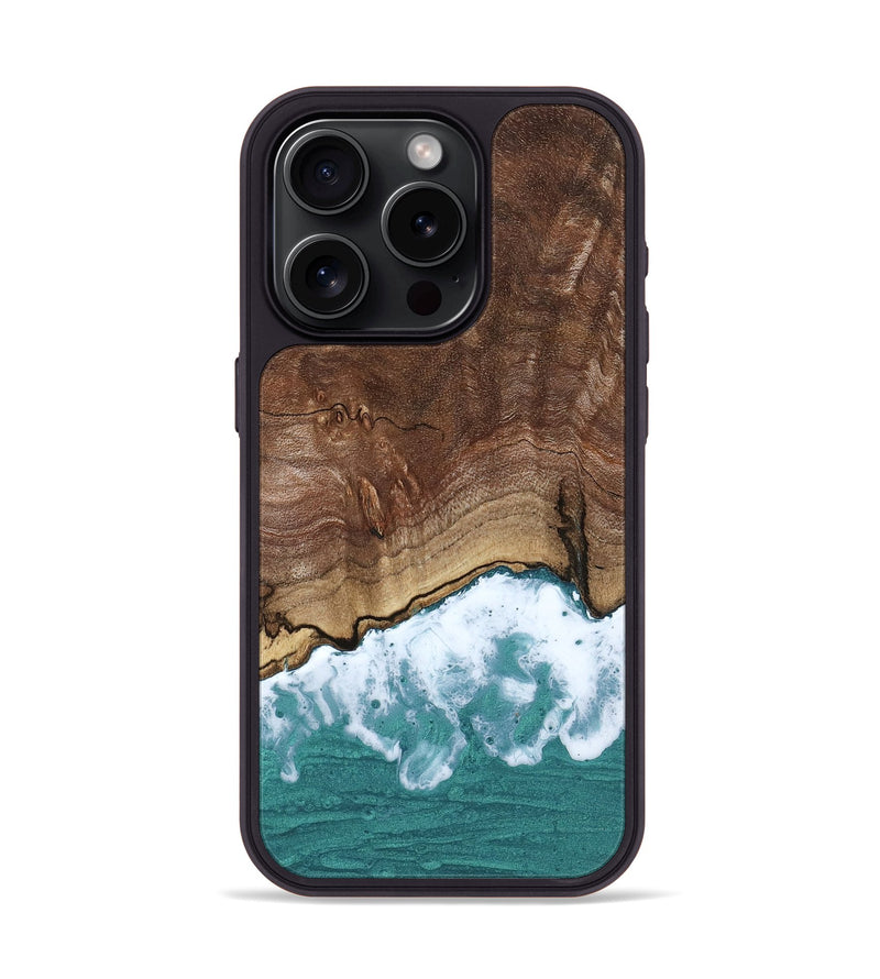 iPhone 15 Pro Wood Phone Case - Misael (Coastal, 802003)