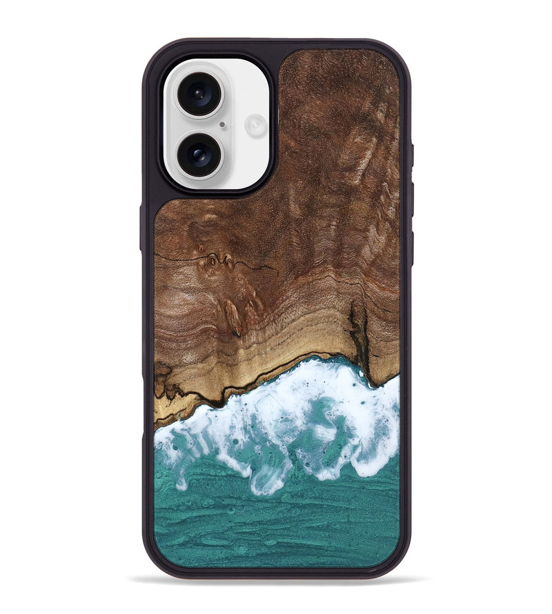 iPhone 16 Plus Wood Phone Case - Misael (Coastal, 802003)