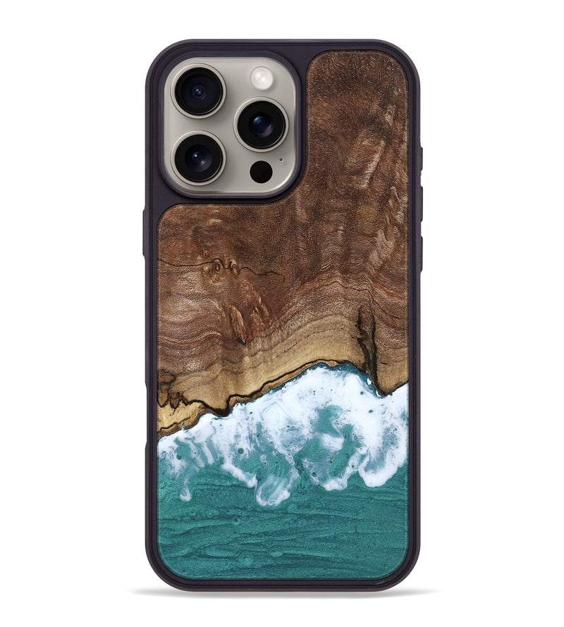 iPhone 16 Pro Max Wood Phone Case - Misael (Coastal, 802003)