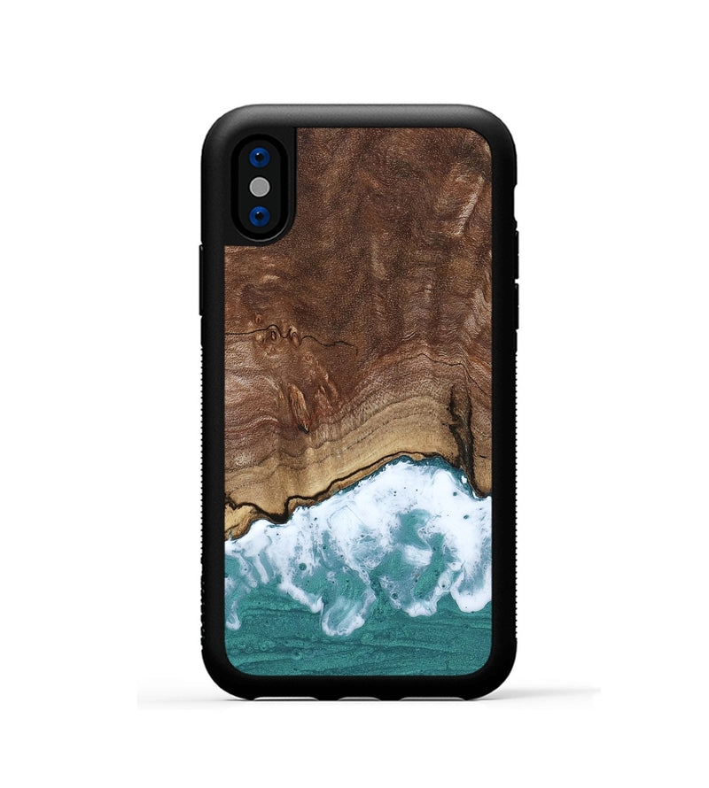 iPhone Xs Wood Phone Case - Misael (Coastal, 802003)