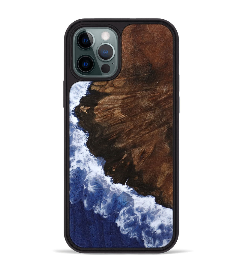 iPhone 12 Pro Max Wood Phone Case - Eli (Coastal, 802007)