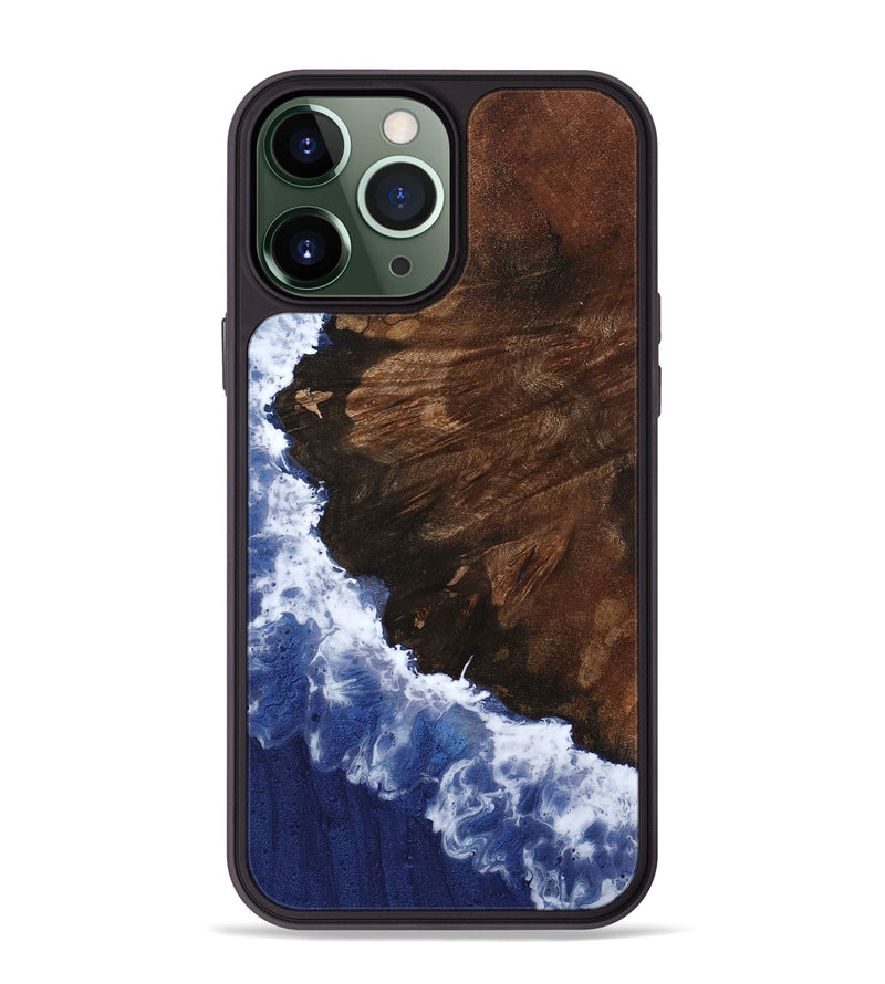 iPhone 13 Pro Max Wood Phone Case - Eli (Coastal, 802007)