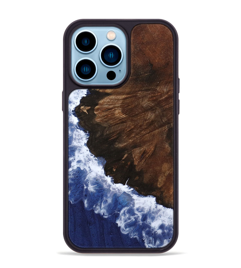 iPhone 14 Pro Max Wood Phone Case - Eli (Coastal, 802007)