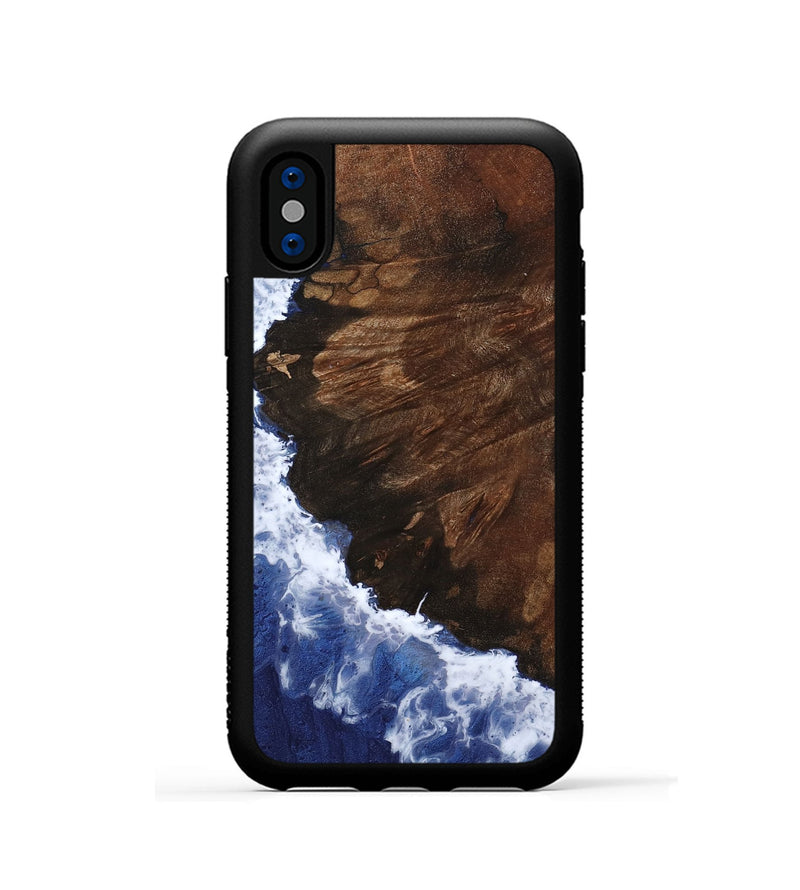 iPhone Xs Wood Phone Case - Eli (Coastal, 802007)