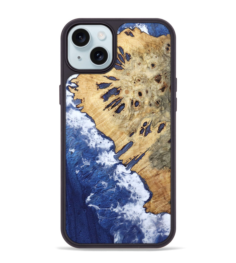 iPhone 15 Plus Wood Phone Case - Shay (Coastal, 802012)