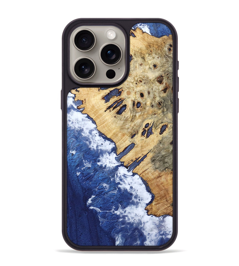iPhone 15 Pro Max Wood Phone Case - Shay (Coastal, 802012)