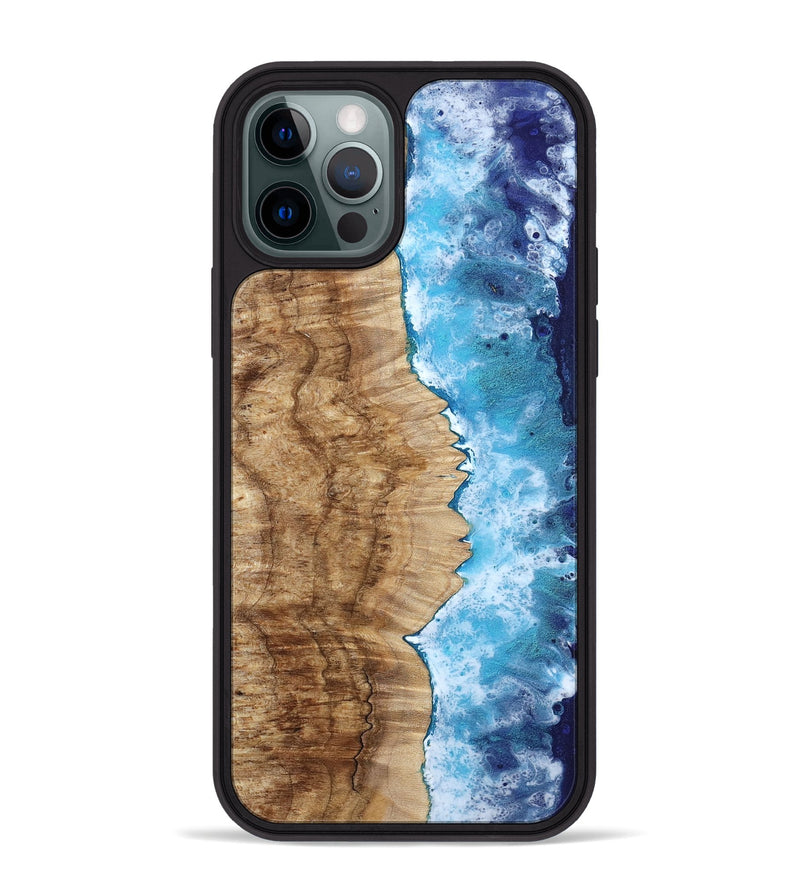 iPhone 12 Pro Max Wood Phone Case - Retta (Coastal, 802013)