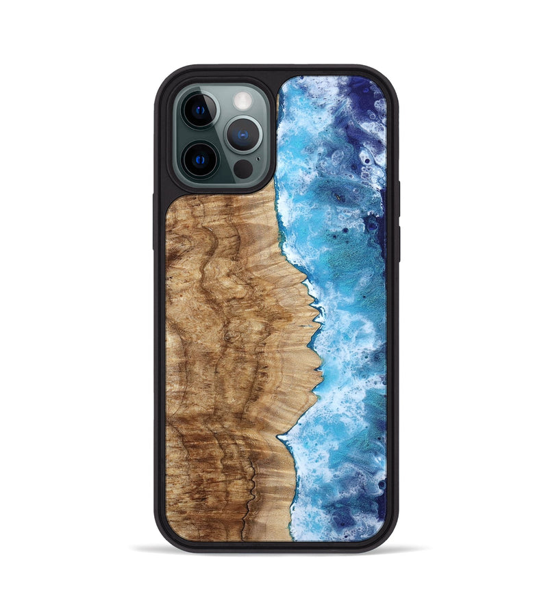 iPhone 12 Pro Wood Phone Case - Retta (Coastal, 802013)