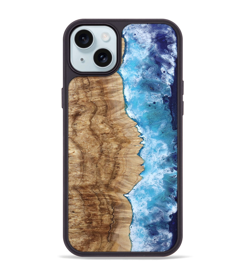 iPhone 15 Plus Wood Phone Case - Retta (Coastal, 802013)