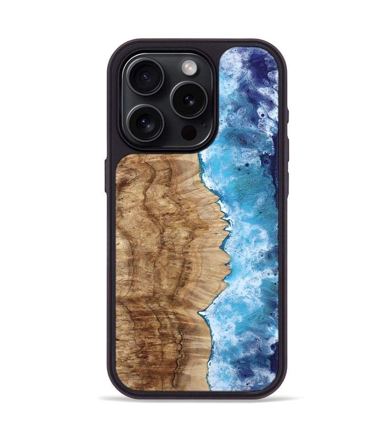 iPhone 15 Pro Wood Phone Case - Retta (Coastal, 802013)