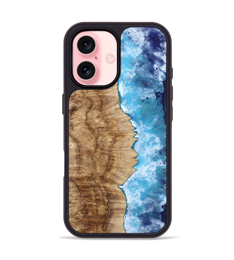iPhone 16 Wood Phone Case - Retta (Coastal, 802013)
