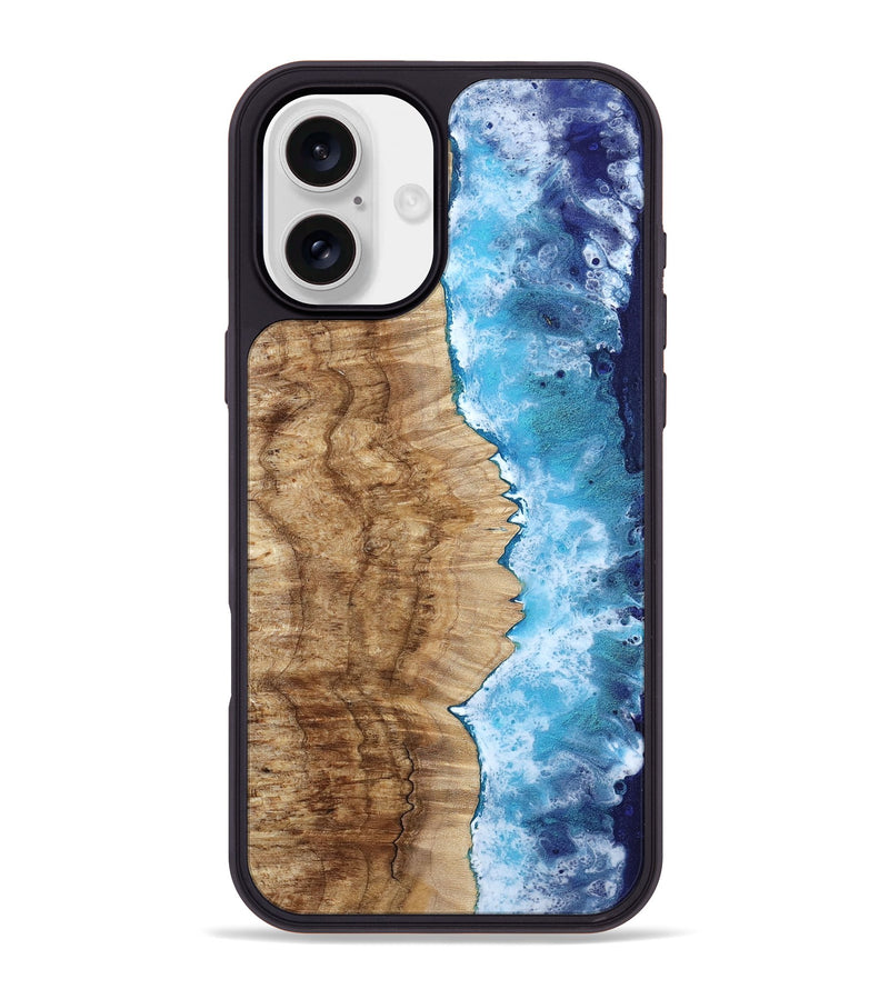 iPhone 16 Plus Wood Phone Case - Retta (Coastal, 802013)