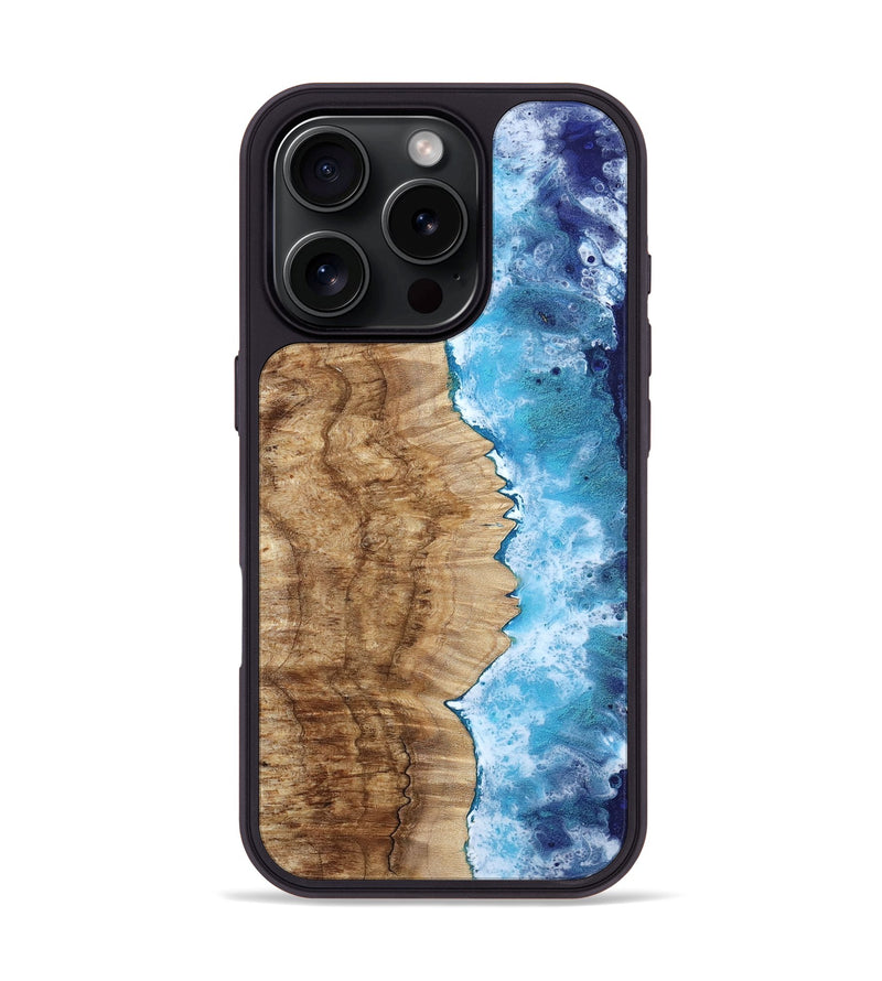 iPhone 16 Pro Wood Phone Case - Retta (Coastal, 802013)