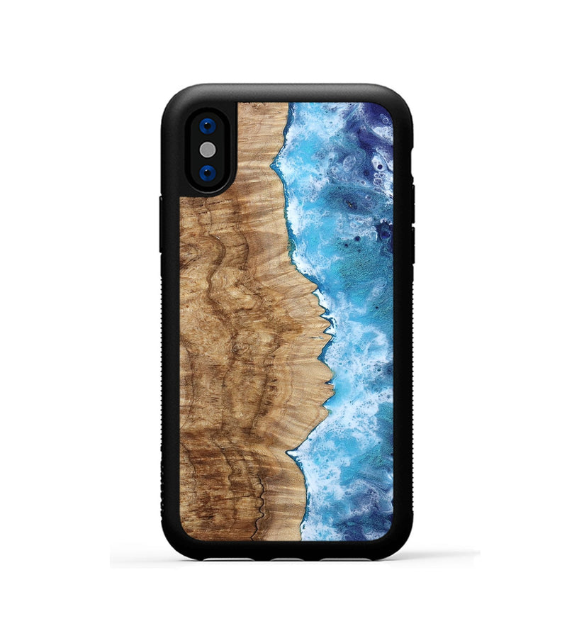 iPhone Xs Wood Phone Case - Retta (Coastal, 802013)