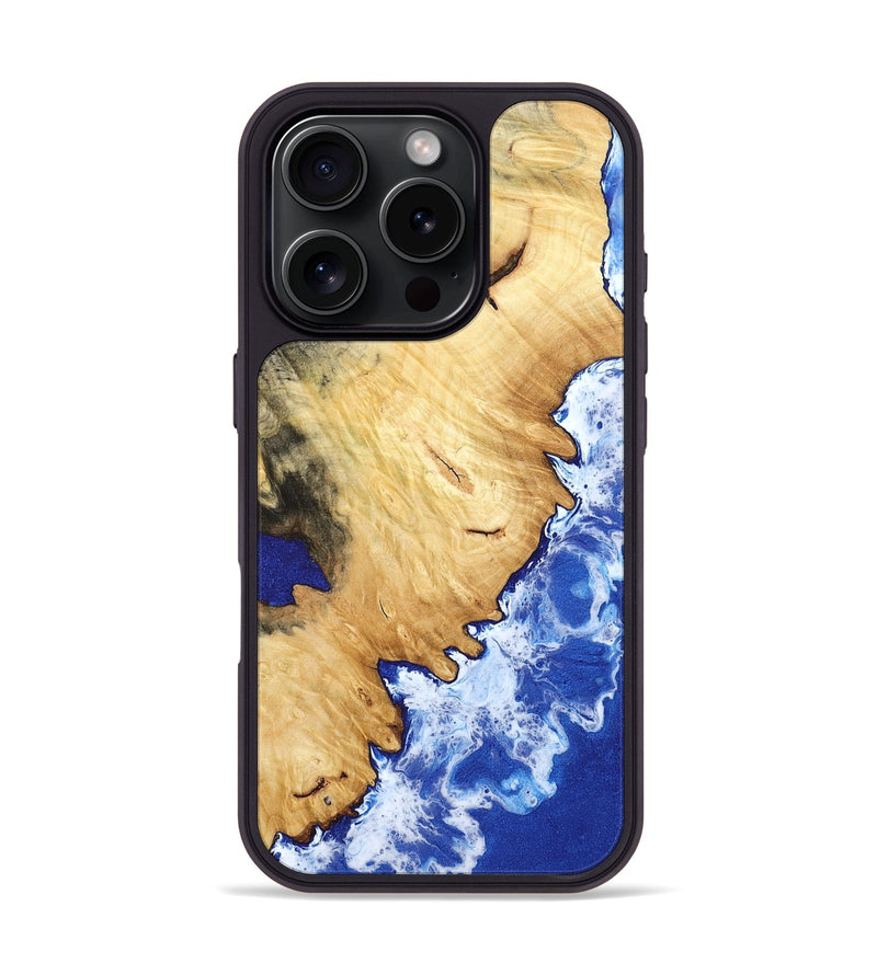 iPhone 16 Pro Wood Phone Case - Sanford (Coastal, 802014)