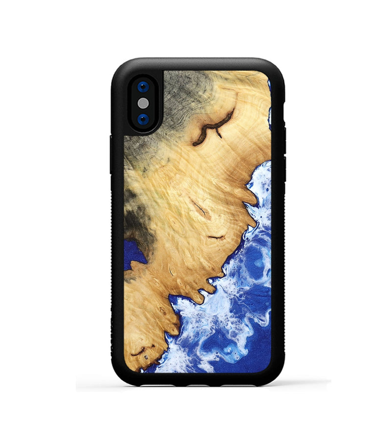 iPhone Xs Wood Phone Case - Sanford (Coastal, 802014)