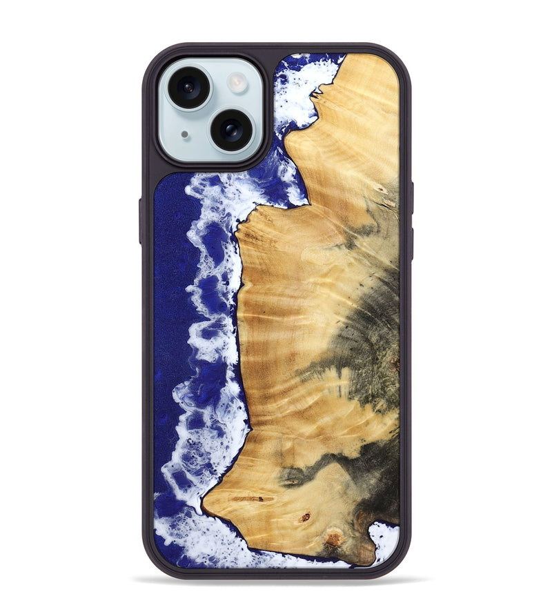 iPhone 15 Plus Wood Phone Case - Dariana (Coastal, 802015)