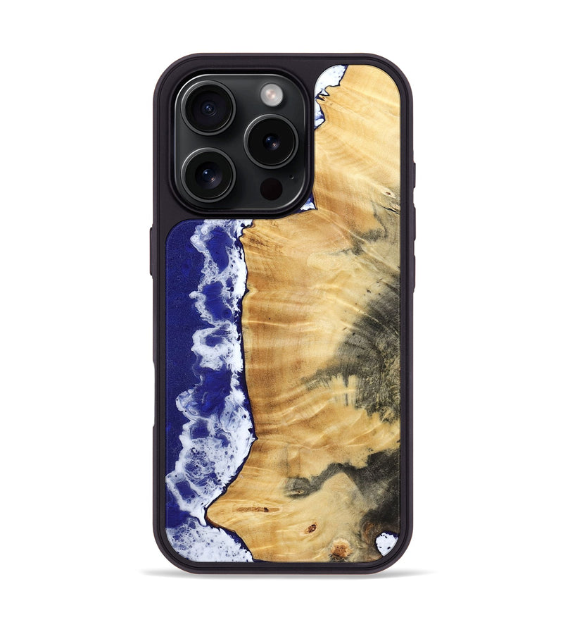 iPhone 16 Pro Wood Phone Case - Dariana (Coastal, 802015)