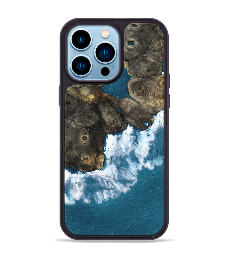 iPhone 14 Pro Max Wood Phone Case - Latonia (Coastal, 802019)