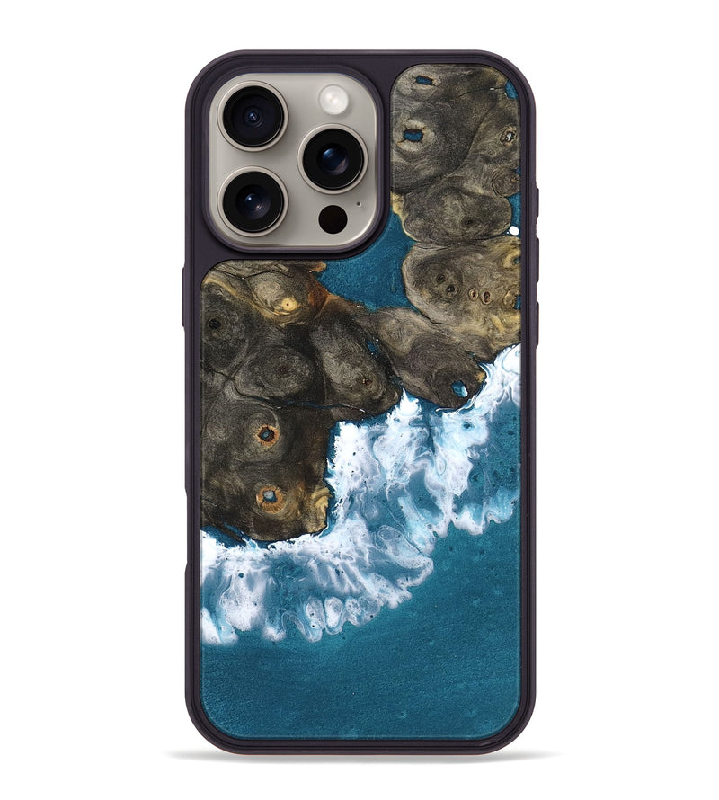 iPhone 16 Pro Max Wood Phone Case - Latonia (Coastal, 802019)