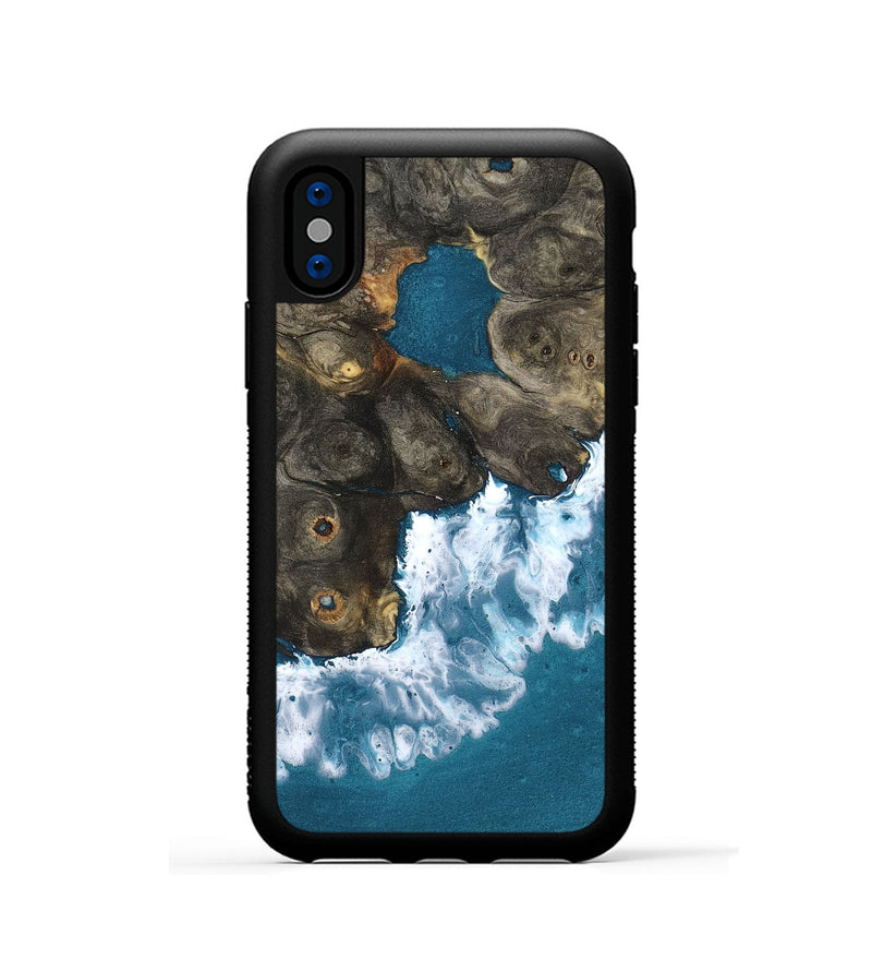 iPhone Xs Wood Phone Case - Latonia (Coastal, 802019)