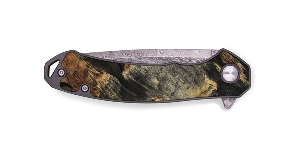 EDC Wood Pocket Knife - Gianna (Wood Burl, 802022)